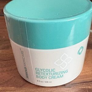 Glycolic Retexturizing Body Cream new in packaging.